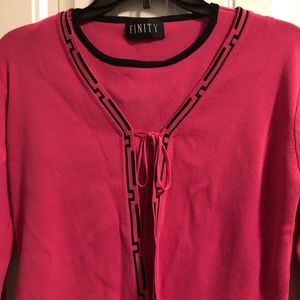 Cardigan sweater set